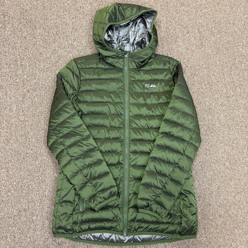 Powder River Women's Hooded Puffer Jacket - Olive